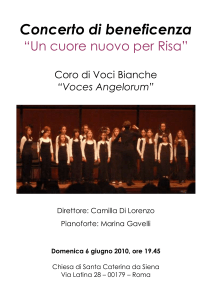Coro di Voci Bianche "Voces Angelorum"
