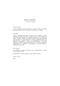 ECONOMIA POLITICA