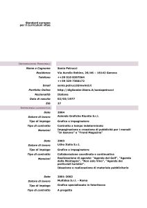 Standard europeo - Digilander