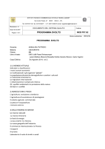 programma svolto - ITCS Maria Lazzari