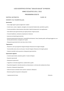 programma svolto 4e matematica palmieri 2012
