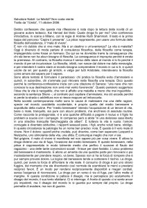 Salvatore Natoli: La felicità