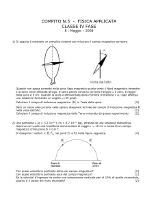 COMPITO N.5 - FISICA APPLICATA CLASSE IV FASE 8
