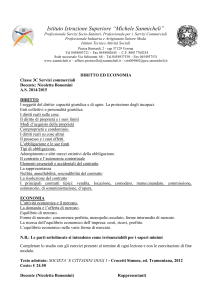 programma 3C con parti sottolineate