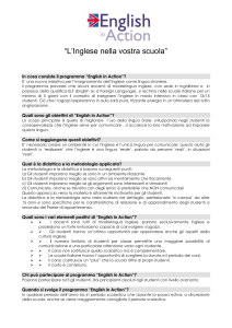 “L`Inglese nella vostra scuola”