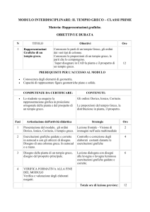 MODULO INTERDISCIPLINARE: IL TEMPIO GRECO – CLASSI