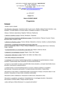 scienze umane - Scuole Maestre Pie Rimini