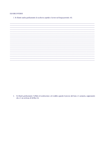 Esame di Microeconomia Prova Intermedia EA