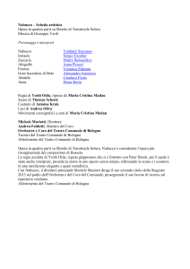Nabucco – Scheda artistica