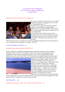 Una colonna sonora immaginaria per ricordare un viaggio in