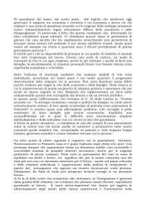 Se guardiamo dal basso, dai nostri paesi e dai territori in cui sono