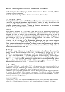 Esercizi con videogiochi interattivi in