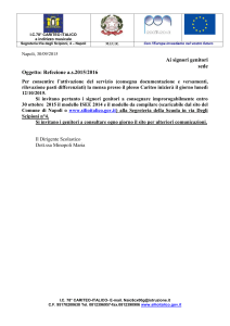 inizio refezione