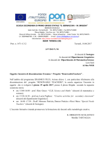 avviso - BERNACCHIA – BRIGIDA
