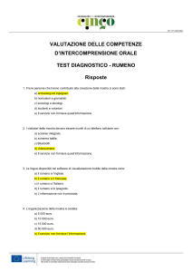 IC orale RO (IT) risposte