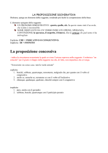 Sintesi analisi periodo