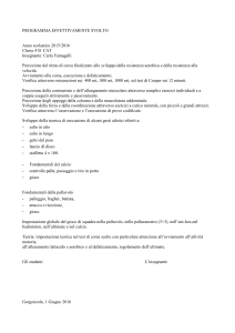 Scienze motorie sportive 4 B cat