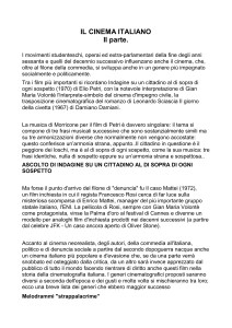 II parte IL CINEMA ITALIANO