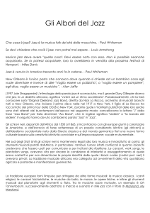 Gli Albori del Jazz