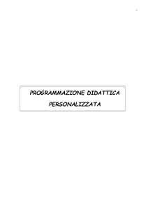 PDP - Scuola Media «Lanfranco