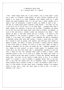 IL MIRACOLO DELLE NOCI