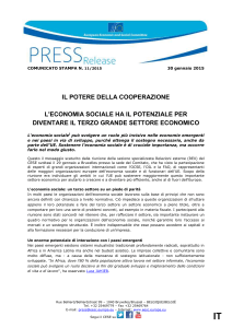 CP 11 IT La dimensione esterna dell`economia sociale