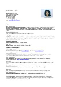 Scarica curriculum