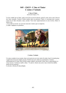 L`âne et l`ânier - Liebig Favole Cataloghi