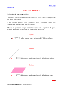 concetti primitivi
