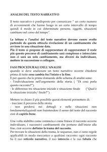 analisi del testo narrativo