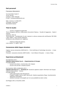 Dati personali - Alumniunipd.it