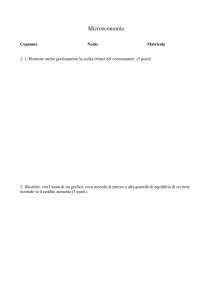 Esempio Compito