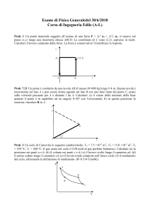 Esame di Fisica Generale