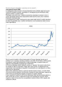 Bond in Corone Islandesi: cosa fare con la valuta