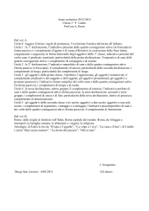 Anno scolastico 2012/2013
