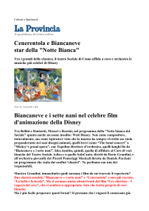 La provincia Como - I Piccoli Pomeriggi Musicali