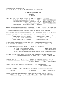 PDF Libri - Istituto superiore Giovanni Verga
