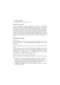 Politica economica