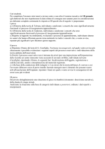 Cari studenti,
