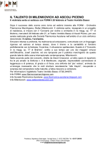 Comunicato stampa