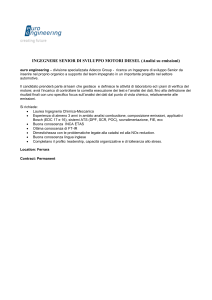 ingegneri di sviluppo motori diesel