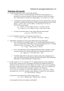 Scheda di autoapprendimento n