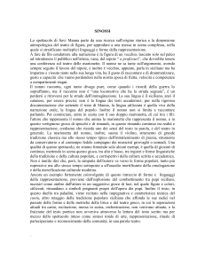 Scarica la Sinossi dello Spettacolo