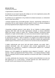 Articolo 39 Cost.