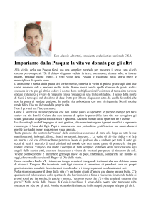 Auguri di don Alessio Albertini
