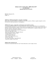 Istituto tecnico commerciale “ABBA-BALLINI” A.S. 2014
