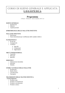 Igiene generale e applicata