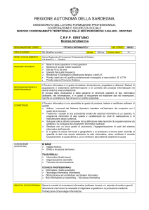 nr. corso - SardegnaLavoro