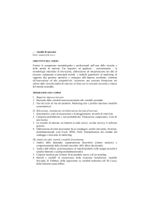 Analisi di mercato