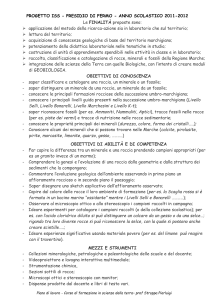 OBIETTIVI DEL CORSO a.s. 2011-12